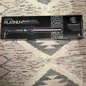 Lange Platinum Black Curling Iron